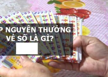 Cặp nguyên thưởng vé số là gì? Vé số cặp nguyên ăn bao nhiêu