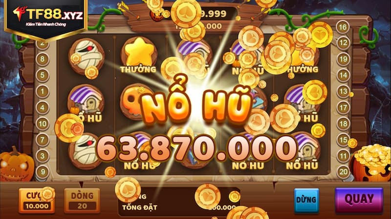 Giới thiệu game nổ hũ tại TF88