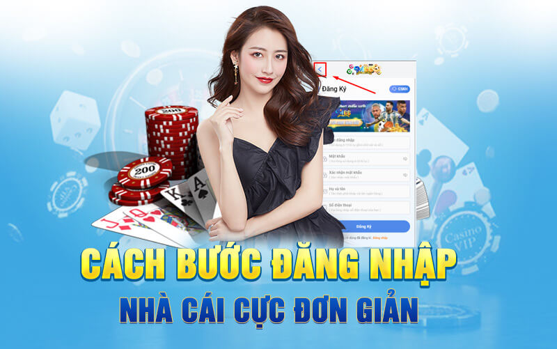 Cách bước đăng nhập nhà cái cực đơn giản