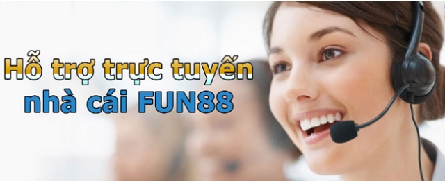 Hỗ trợ trực tuyến của nhà cái fun88 sẽ tư vấn chi tiết về dịch vụ cơ bản cho từng khách hàng đến.