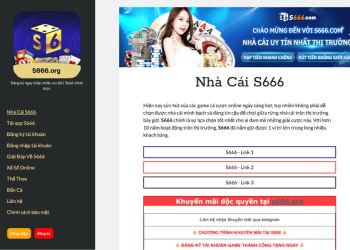 Giới Thiệu Về Nhà Cái S666 – Link đăng ký chính thức hiện tại