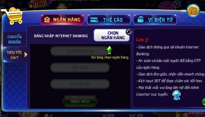 Danh sách các game đổi thưởng cho nạp bằng SMS 2023