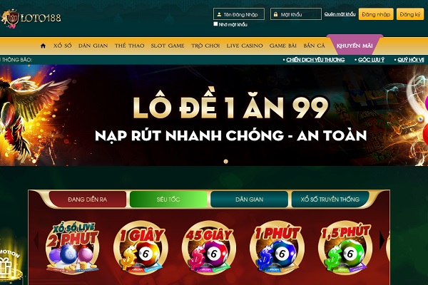 Loto188 tặng tiền chơi thử lớn dành cho thành viên