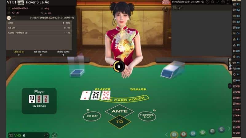 Nhiều bàn cược Poker chất lượng cao