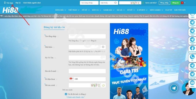 Tải app điện thoại Hi88 để được bảo mật tối ưu thông tin