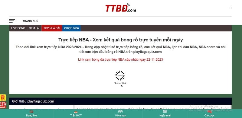 Trực tiếp NBA ra đời để đáp ứng nhu cầu xem bóng rổ của fan hâm mộ Việt