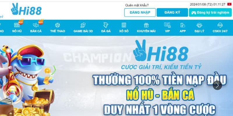 Giới thiệu sơ lược về sân chơi Hi88