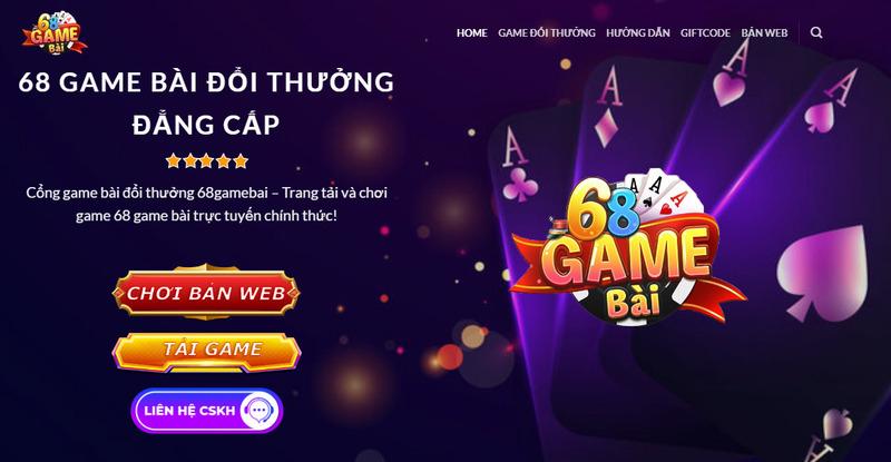 68Gamebai là địa chỉ chơi tài xỉu online chất lượng