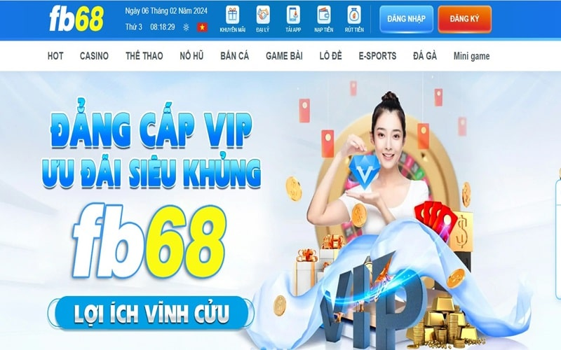 FB68 sẽ sử dụng địa chỉ IP và dữ liệu cá nhân để xác minh danh tính hội viên