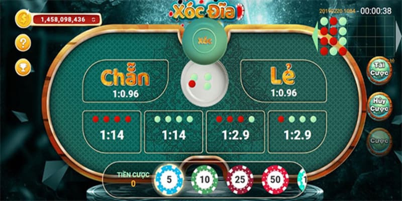 Cược xóc đĩa chẵn lẻ tại Go88