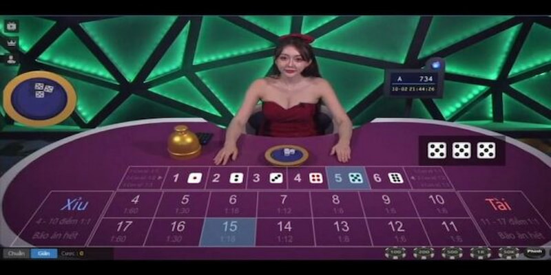 Giao diện hấp dẫn cùng Dealer sexy tại sảnh Casino 